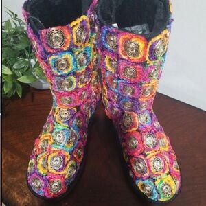 Colorful Women's Winter Boots